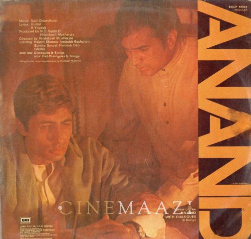 Anand, Full Album, Rajesh Khanna, Amitabh Bachchan